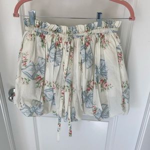 LoveShackFancy skirt size small